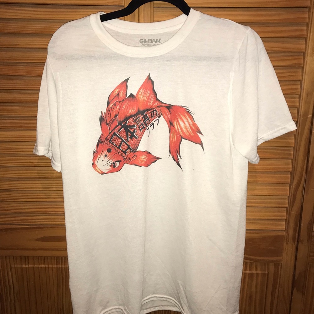 Japanese Red Fish Tee